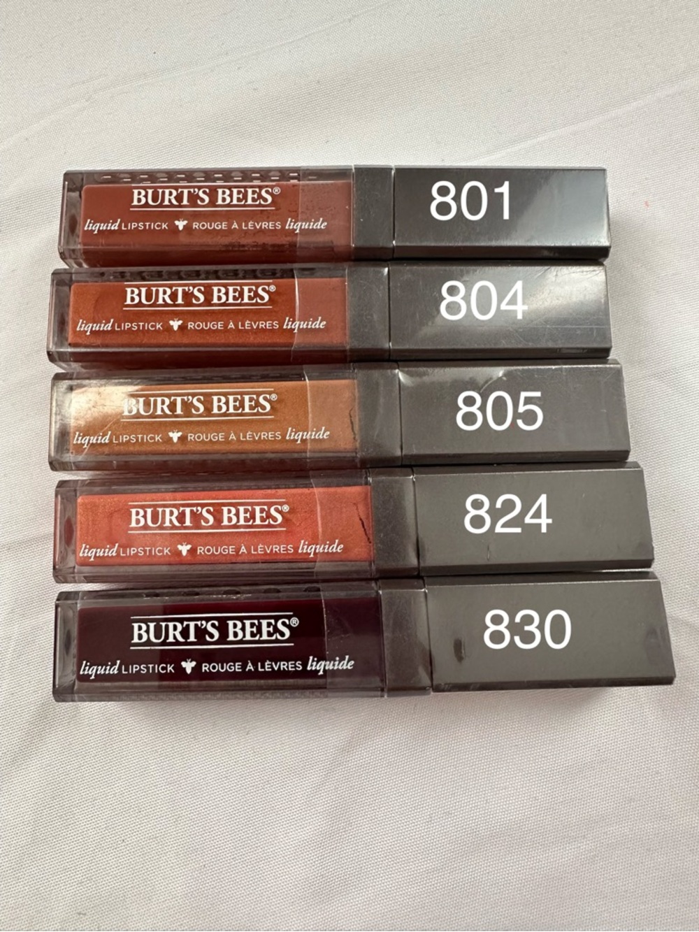 Choice of 1 Burt's Bees Liquid Lipstick 0.21 oz New Unopened You Pick Color
